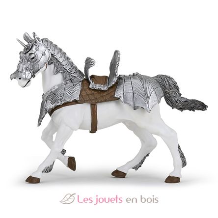 Figurina di cavallo corazzato PA-39799 Papo 1