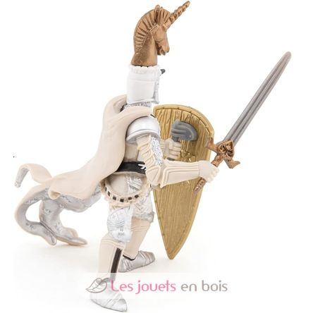 Statuetta con stemma dell'unicorno del maestro d'armi PA39915-2872 Papo 4