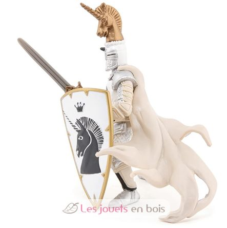 Statuetta con stemma dell'unicorno del maestro d'armi PA39915-2872 Papo 2