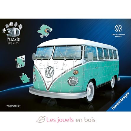 Puzzle 3D T1 Volkswagen 162 pezzi RAV12008035 Ravensburger 8