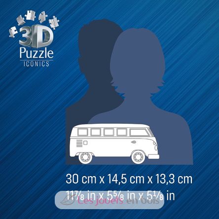 Puzzle 3D T1 Volkswagen 162 pezzi RAV12008035 Ravensburger 4