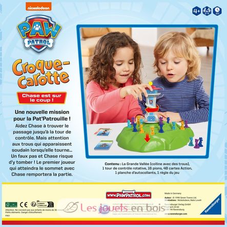 Gioco Croque Carotte Pat'Patrouille RA-22385 Ravensburger 2