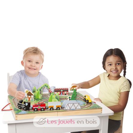 Ferrovia da portare ovunque MD40140 Melissa & Doug 2