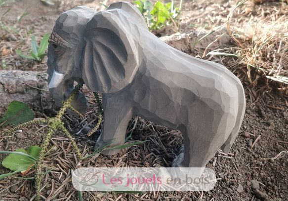 Figurina elefante in legno WU-40453 Wudimals 3
