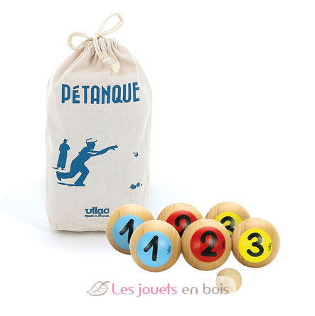 Gioco della petanque 1, 2, 3 V4053G Vilac 4