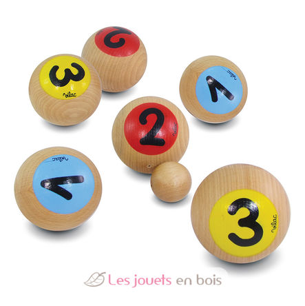 Gioco della petanque 1, 2, 3 V4053G Vilac 2