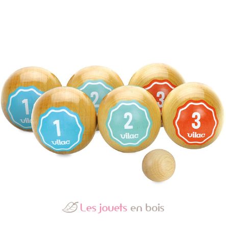 Gioco delle bocce retrò V4062G Vilac 2