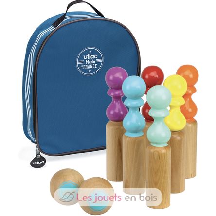 Gioco di bowling retrò V4063B Vilac 1