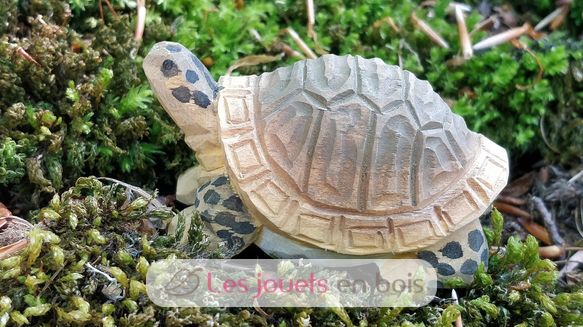 Figurina tartaruga in legno WU-40704 Wudimals 2