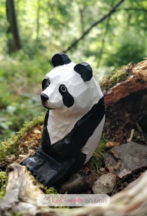 Figurina Panda in legno WU-40705 Wudimals 2