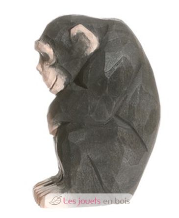 Figurina Scimpanzé in legno WU-40722 Wudimals 1