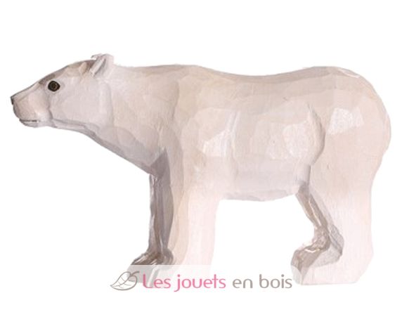 Figurina orso polare in legno WU-40802 Wudimals 1