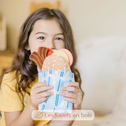 Bancone dei panini in legno MD41650 Melissa & Doug 4