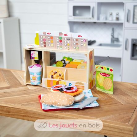 Bancone dei panini in legno MD41650 Melissa & Doug 7