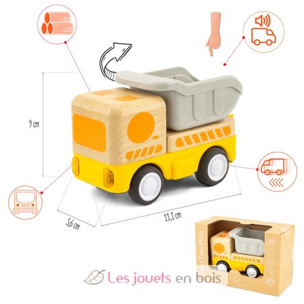 Routoudou - Mini camion con cassone ribaltabile UL4306 Ulysse 2