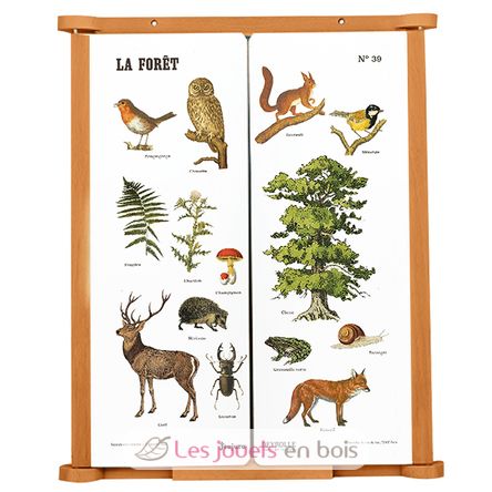 Lavagna in legno La Foresta JJ4671 Jeujura 1