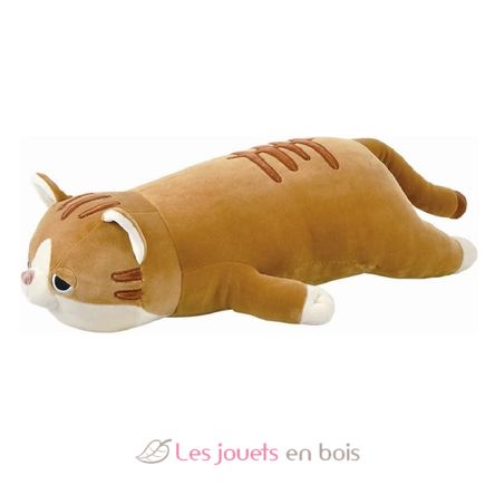 Peluche Mugi il gatto marrone 54 cm NE-48902-36 Nemu Nemu 1