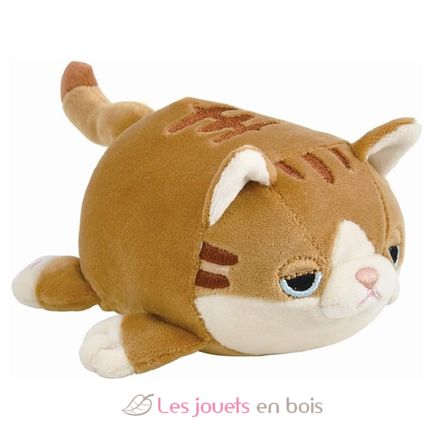 Peluche Mugi gatto marrone 11 cm NE-48927-36 Nemu Nemu 2