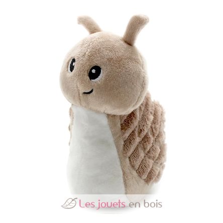 Peluche mamma lumaca e il suo bambino marrone DE75302 Les Déglingos 9