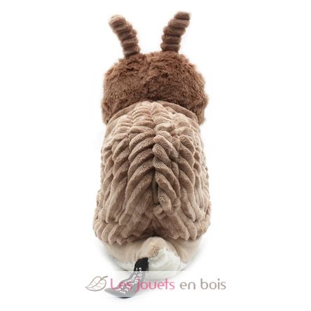 Peluche mamma lumaca e il suo bambino marrone DE75302 Les Déglingos 7