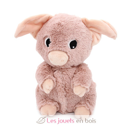 Peluche mamma maiale e il suo bambino rosa DE76020 Les Déglingos 5