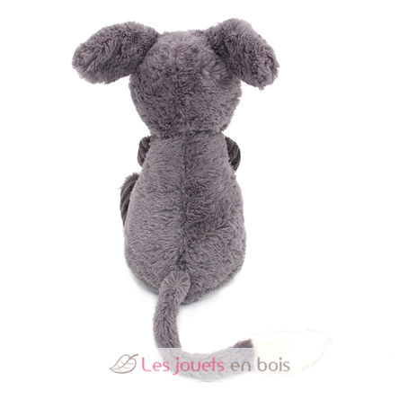 Peluche mamma asino e il suo bambino grigio DE76030 Les Déglingos 5