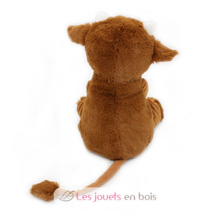 Peluche mamma mucca e il suo bambino marrone DE76050 Les Déglingos 7