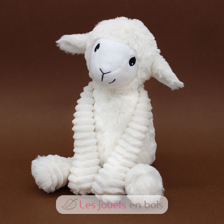 Peluche mamma pecora e il suo bambino bianco DE76060 Les Déglingos 5