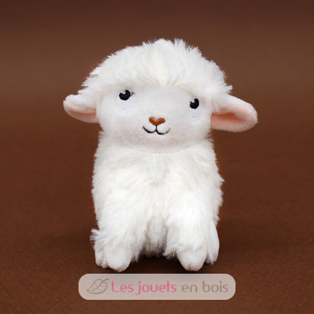 Peluche mamma pecora e il suo bambino bianco DE76060 Les Déglingos 4