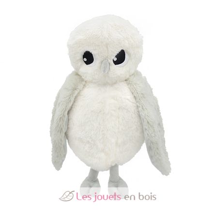 Peluche mamma gufo polare e il suo bambino DE76120 Les Déglingos 5