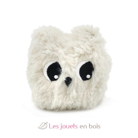 Peluche mamma gufo polare e il suo bambino DE76120 Les Déglingos 4