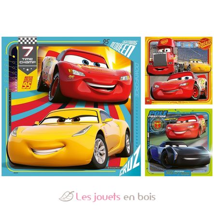 Puzzle Cars Le leggende della pista 3x49 pcs RAV08015 Ravensburger 2