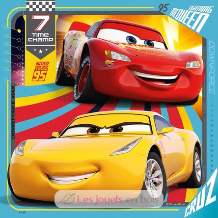 Puzzle Cars Le leggende della pista 3x49 pcs RAV08015 Ravensburger 3