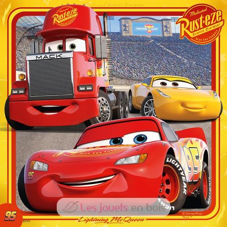 Puzzle Cars Le leggende della pista 3x49 pcs RAV08015 Ravensburger 4