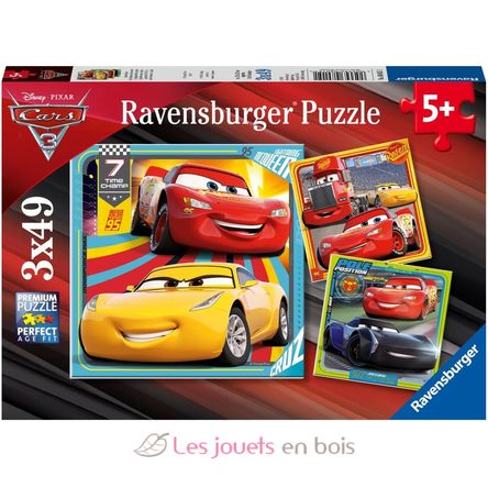 Puzzle Cars Le leggende della pista 3x49 pcs RAV08015 Ravensburger 6