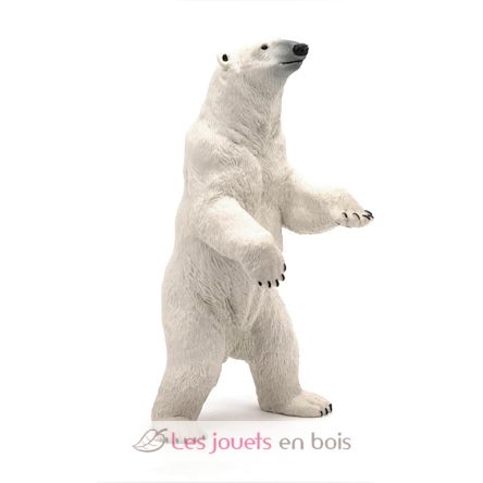 Statuetta di orso polare in piedi PA50172-4761 Papo 6