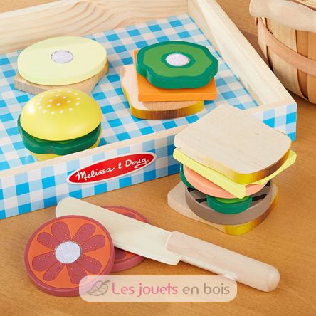 Set per la preparazione di panini MD10513 Melissa & Doug 5
