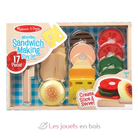 Set per la preparazione di panini MD10513 Melissa & Doug 4