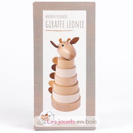 Giraffa Léonie impilabile in legno EG511174 Egmont Toys 8