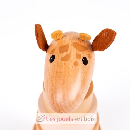 Giraffa Léonie impilabile in legno EG511174 Egmont Toys 4