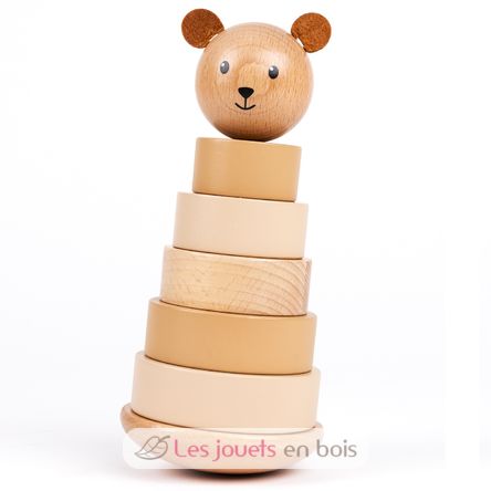 Orsetto Marcel impilabile in legno EG511175 Egmont Toys 1