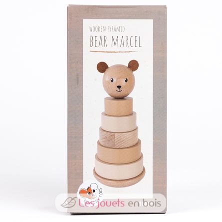 Orsetto Marcel impilabile in legno EG511175 Egmont Toys 5