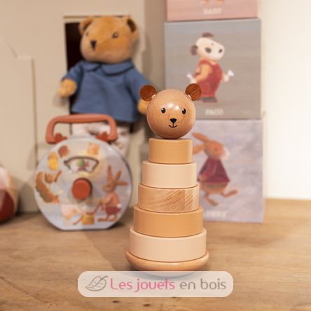Orsetto Marcel impilabile in legno EG511175 Egmont Toys 3