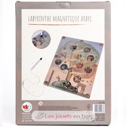 Labirinto magnetico colorato Alberi EG511179 Egmont Toys 9
