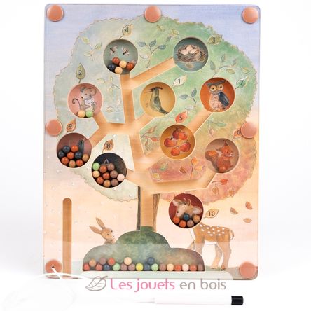 Labirinto magnetico colorato Alberi EG511179 Egmont Toys 1