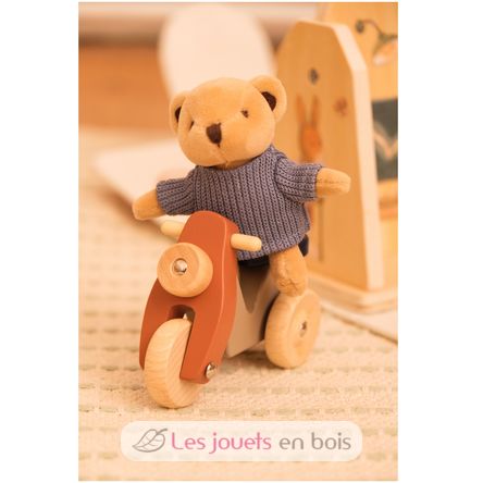 L'orso Alexis sul suo scooter EG511180 Egmont Toys 6