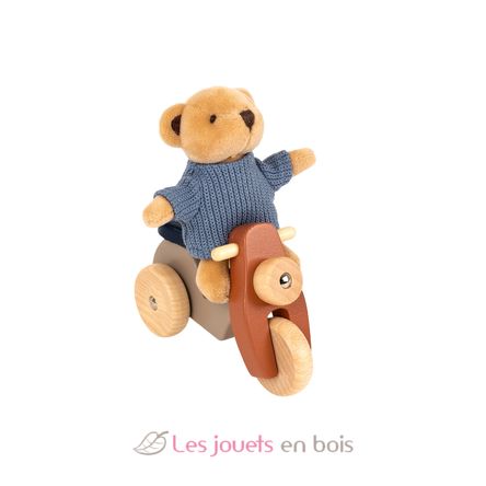 L'orso Alexis sul suo scooter EG511180 Egmont Toys 1