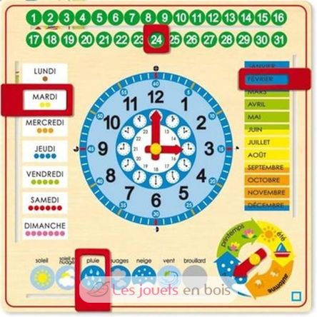 Grande orologio calendario francese GO0106-699 Goula 2