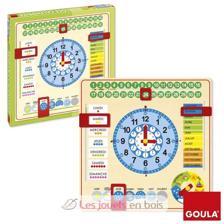 Grande orologio calendario francese GO0106-699 Goula 1