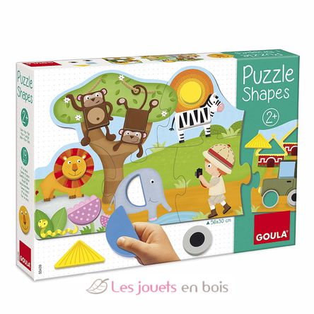 Puzzle Forme Safari GO53439 Goula 2